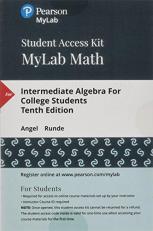 MyLab Math with Pearson EText -- 24 Month Standalone Access Card -- for Intermediate Algebra for College Students