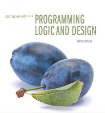 Starting Out with Programming Logic and Design 5th