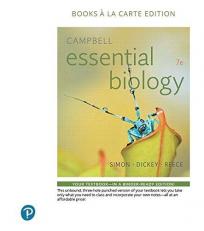 Campbell Essential Biology, Books a la Carte Edition 7th