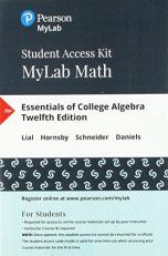 MyLab Math with Pearson EText -- 24-Month Standalone Access Card -- for Essentials of College Algebra