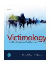 Victimology : Legal, Psychological, and Social Perspectives 5th