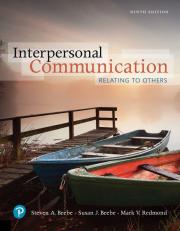 Revel for Interpersonal Communication 9th