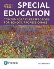 Special Education : Contemporary Perspectives for School Professionals 5th