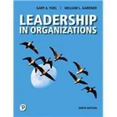 Leadership in Organizations 9th