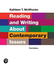Reading and Writing about Contemporary Issues 3rd
