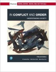 In Conflict and Order : Understanding Society 15th