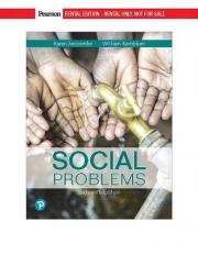 Social Problems 16th