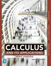 Calculus and Its Applications, Brief Version 12th