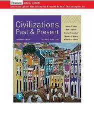 Civilizations Past and Present, Volume 2 13th