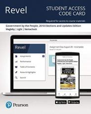 Revel for Government by the People, 2018 Elections and Updates Edition -- Access Card 
