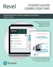 Revel for Essential Elements of Public Speaking -- Combo Access Card 6th
