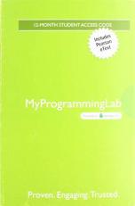 MyLab Programming with Pearson EText -- Access Card -- for Building Python Programs 