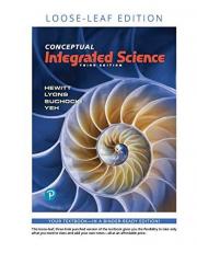 Conceptual Integrated Science, Loose-Leaf Edition 3rd