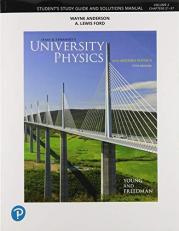 Student Study Guide and Solutions Manual for University Physics, Volume 2 (Chapters 21-37)