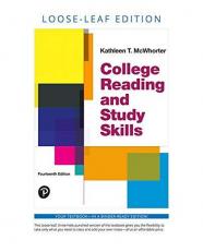 College Reading and Study Skills, Books a la Carte Edition 14th