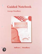 MyLab Statistics for Interactive Statistics : Informed Decisions Using Data ECourse -- Access Card -- PLUS Guided Notebook 2nd