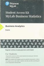 MyLab Statistics with Pearson EText -- Standalone Access Card -- for Business Analytics 3rd