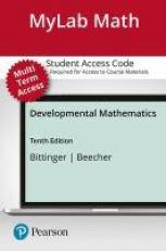 MyLab Math with Pearson eText for Developmental Mathematics -- 24 Month Standalone Access Card : College Mathematics and Introductory Algebra