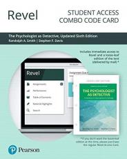 Revel for the Psychologist As Detective : An Introduction to Conducting Research in Psychology, Updated Edition -- Combo Access Card 6th