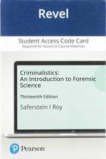 Revel for Criminalistics : An Introduction to Forensic Science -- Access Card 13th