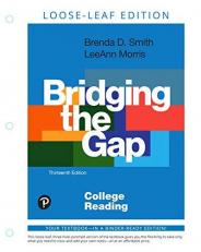 Bridging the Gap : College Reading 13th