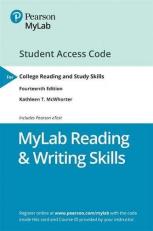 NEW Mylab Reading and Writing Skills with Pearson EText Access Code for College Reading and Study Skills 14th