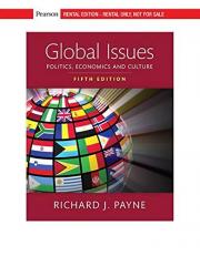 Global Issues: Politics, Economics, and Culture [rental Edition] 