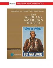 The African-American Odyssey, Volume 2 [RENTAL EDITION], 7th Edition