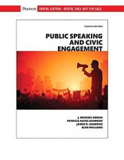 Public Speaking and Civic Engagement [RENTAL EDITION], 4th edition
