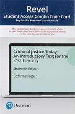 Revel for Criminal Justice Today : An Introductory Text for the 21st Century -- Combo Access Card