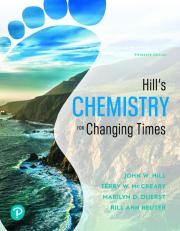 Pearson eText Chemistry for Changing Times -- Instant Access (Pearson+) 15th