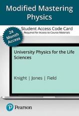Modified Mastering Physics with Pearson EText -- Access Card -- for University Physics for the Life Sciences - 24 Months