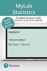 MyLab Statistics with Pearson EText -- Standalone Access Card -- for Statistics 13th