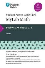 MyLab Statistics with Pearson EText -- 18 Week Standalone Access Card -- for Business Analytics
