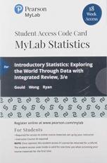MyLab Statistics with Pearson EText -- 18 Week Standalone Access Card -- for Introductory Statistics : Exploring the World Through Data