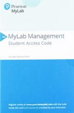 2019 Mylab Management with Pearson EText -- Access Card --For Human Resource Management 15th