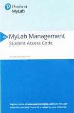 2019 Mylab Management with Pearson EText -- Access Card-- for Human Resource Management 14th