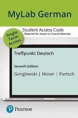 MLM Mylab German with Pearson EText for Treffpunkt Deutsch -- Access Card (Single Semester) 7th