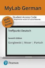 MLM Mylab German with Pearson EText for Treffpunkt Deutsch -- Access Card (Multi-Semester) 7th