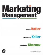 Marketing Management 16th