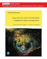 Practicum and Internship : A Handbook for Competent Counseling Practices 