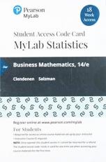 MyLab Math with Pearson EText -- 18 Week Standalone Access Card -- for Business Mathematics