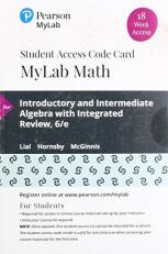 MyLab Math with Pearson EText -- 18 Week Standalone Access Card -- for Introductory and Intermediate Algebra with Integrated Review