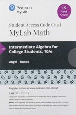 MyLab Math with Pearson EText -- 18 Week Standalone Access Card -- for Intermediate Algebra for College Students