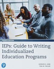 IEPs : Guide to Writing Individualized Education Programs 4th