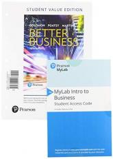 Better Business with Pearson eText -- Access Card Package 5th
