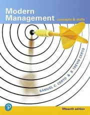 Modern Management : Concept and Skills Plus 2019 Mylab Management with Pearson EText -- Access Card Package 15th