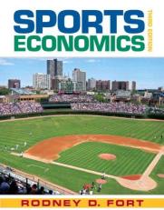 Sports Economics 3rd