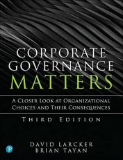 Corporate Governance Matters 3rd