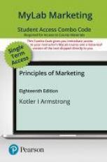 Mylab Marketing with Pearson Etext -- Combo Access Card -- for Principles of Marketing 18th